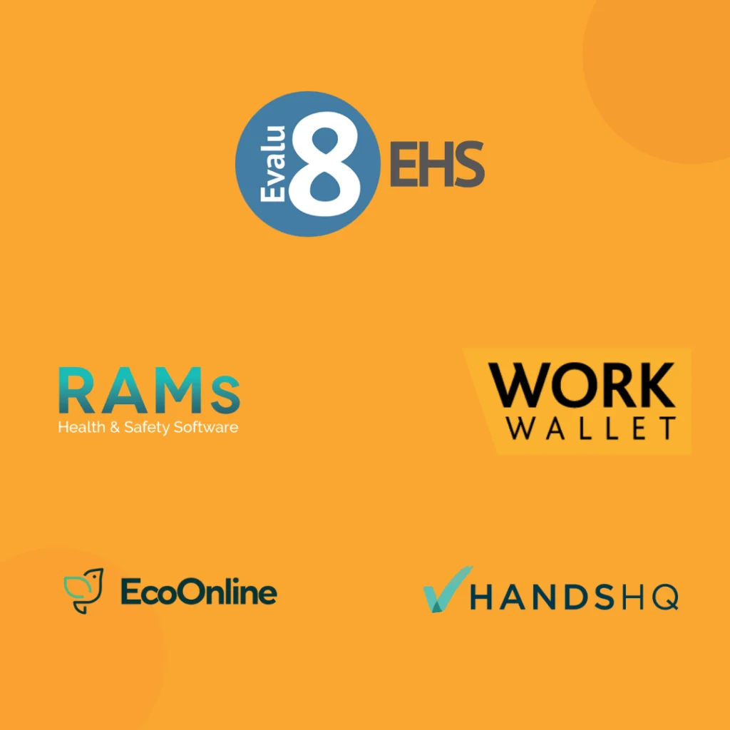 Evalu-8 EHS logo with competitors