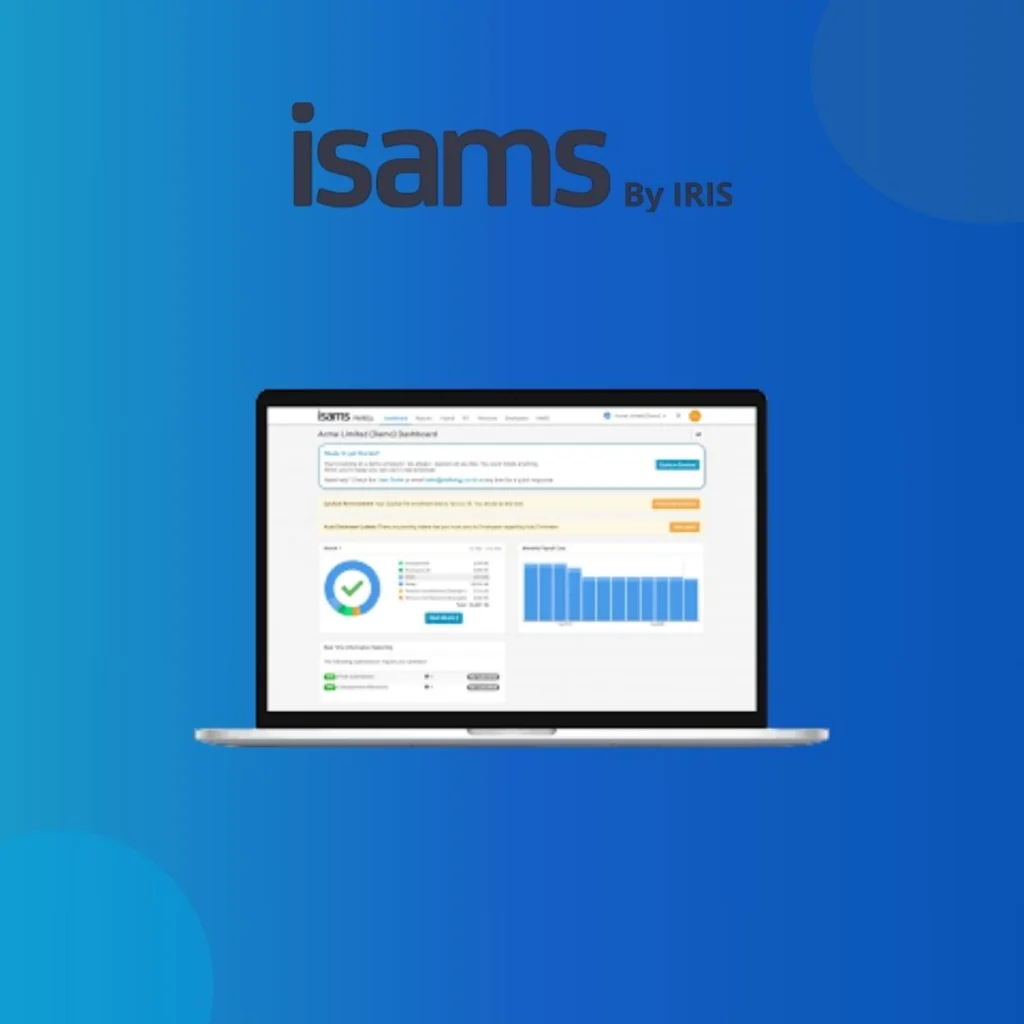 ismas software with logo.