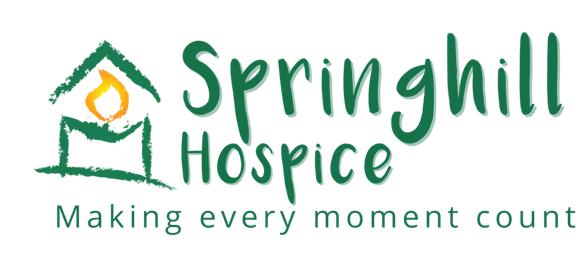 Springhill Hospice logo: Making every moment count